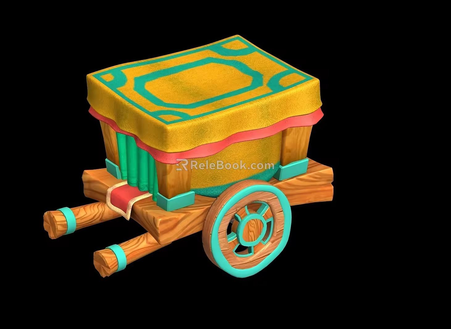 Cart Carriage 3d model