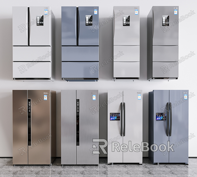 Modern refrigerator refrigerator combination model