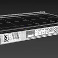 DIGITUS All in One Server Rack Mounted Gray Design With Indicator Lights And Ports