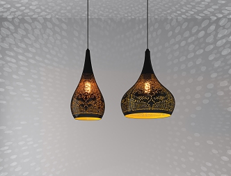 Chandelier diffuse coffee lighting retro industrial style restaurant hot pot American pattern cafe bar simple iron chandelier barbecue shop Thai bistro lamp 3d model