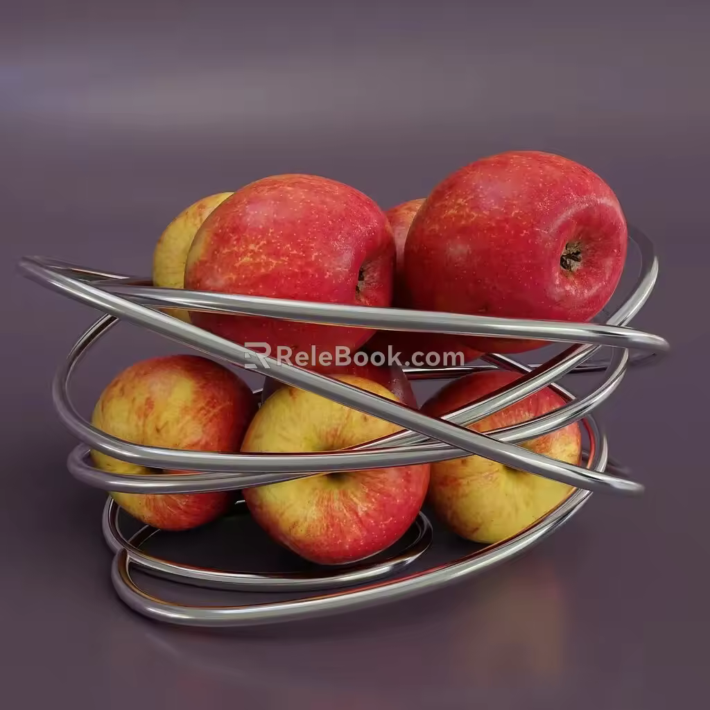 Apple 3d model