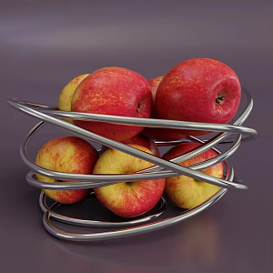 Apple 3d model