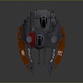 Modern fighter sci-fi fighter sci-fi fighter space fighter 3d model