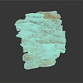 Golden Layered Stacked Stone Like Home Living Decorative Ornament For Modern Interior