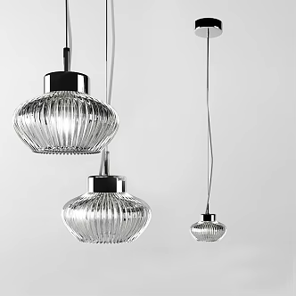 Modern fashion art chandelier 3d model