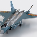 J20 J-20 J-10 J-20 J-35 Veyron Fighter 3d model