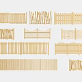 Various Wooden Garden Fence Designs With Decorative Picket And Woven Styles