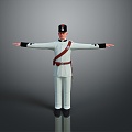 Officer General General General General General General General Military Soldier Warrior Figure Game Figure 3d model