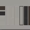 Various Cabinet Door Styles In Different Colors And Finishes On Wall