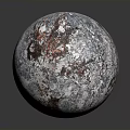 Multicolored Decorative Sphere With Textured Surface For Home Interior Decor