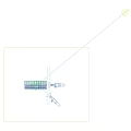 Large Greenhouse Structure for Gardening with Glass Panels and Green Grassland Surroundings