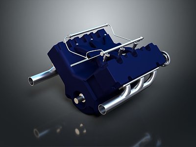 Engine Racing Engine Racing Engine Car Engine 3d model