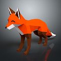 Fox Cartoon Fox Small Fox Cartoon Characters Cartoon Animals Cartoon Small Animals Game Characters 3d model