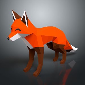 Fox Cartoon Fox Small Fox Cartoon Characters Cartoon Animals Cartoon Small Animals Game Characters 3d model