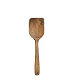 Vintage Handmade Wooden Spoon With Natural Wood Texture For Kitchen Use