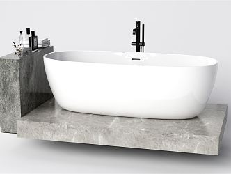 Modern Bathtub 3d model