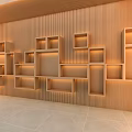 Showcase stand style booth 3d model