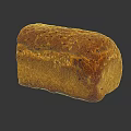 Freshly Baked Artisan Bread With Crusty Golden Exterior And Seeds On Dark Background