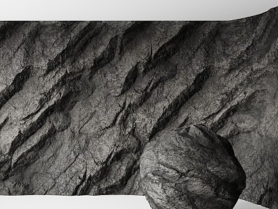 Other Rock Stone Wall Cliff Granite 3d model