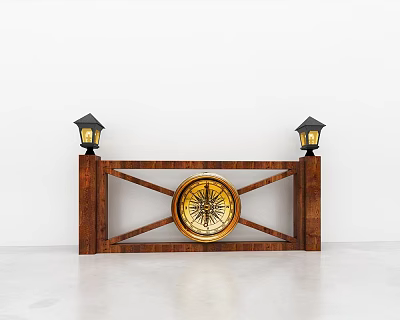 Jianou Guardrail Railing 3d model Jianou Guardrail Railing 3d model