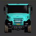 Turquoise Off Road Truck With VRTAN Logo Stylish Graphics And Adventure Ready Design