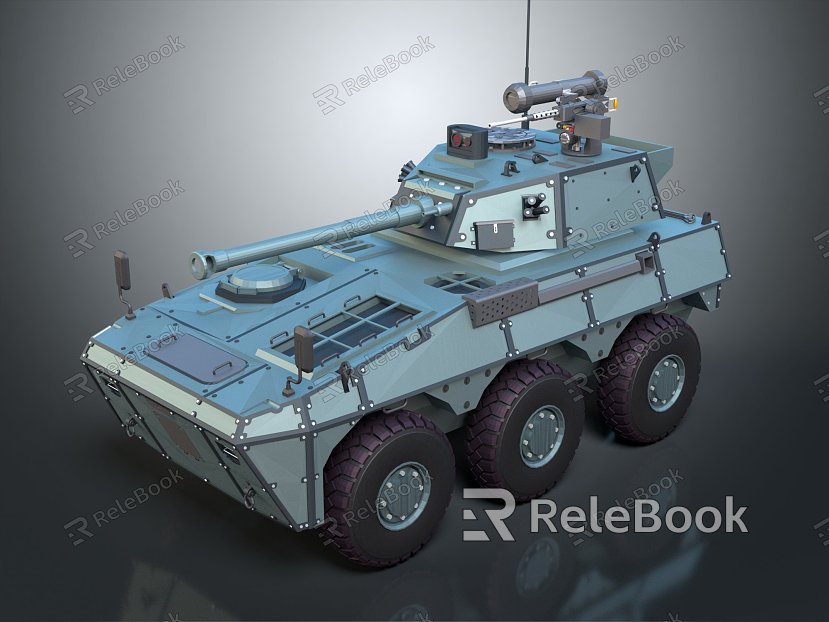 Modern Tanks Military Vehicles model