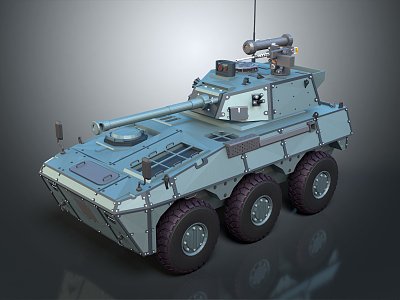 Modern Tanks Military Vehicles model