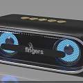 Fingers Portable Bluetooth Speaker Modern Design With Dual Speakers And Metal Casing