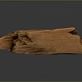 Natural Rustic Wood Slab With Intricate Grain And Textured Surface For Decorative Use