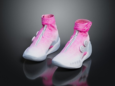 Modern sneaker Travel Shoes Mountaineering Shoes 3d model