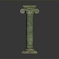 Columns Stone Columns Stone Columns Old Columns Roman Columns Roman Columns Classical Columns Greek Columns 3d model