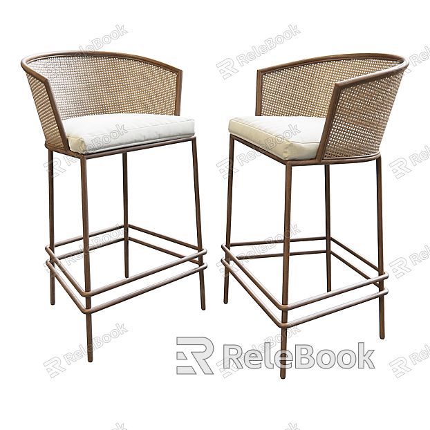 Rattan Leisure Chair Bar Chair model