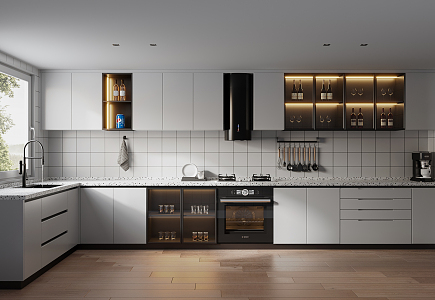 Modern Kitchen 3d model