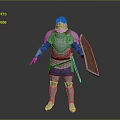 Armor Battle Armor Ancient Armor Ancient Armor Ancient Armor Ancient Armor Ancient War Helmet 3d model