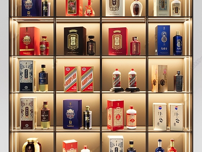 Liquor Maotai model