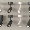 Modern Downlights And Spotlights In Black And White Various Designs For Home