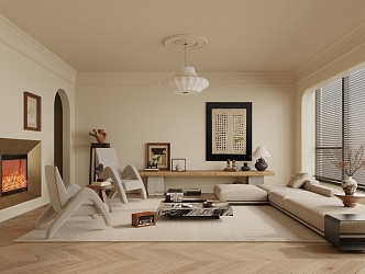 The Silent Living Room 3d model