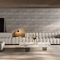 Modern Sofa Coffee Table Combination Sofa Coffee Table 3d model
