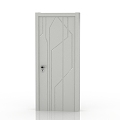 Modern solid wood door interior door door 3d model