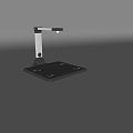 Modern high camera high camera scanner office supplies scanning camera invoice ID card scanning 3d model