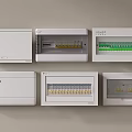 Modern Electrical Switch Panels With Various Designs And Functional Interfaces