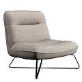 Fabric leisure chair 3d model