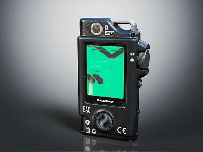 Portable Handheld Digital BAC Scanner With Green Display And CE Certification 3d model