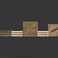 Wooden Crates In Various Sizes And Styles With Open Closed Designs And Fragile Label