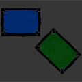 Colorful Retro Storage Boxes With Blue Orange Green Hues Metal Borders And Lock Closures