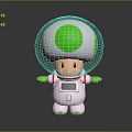 Robot Assistant Small Robot Butler Robot Butler Figure Game Figure 3d model
