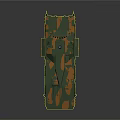 Camouflaged Armored Military Vehicle With Six Wheel Design And Weapon System