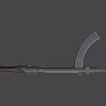 type submachine gun 3d model