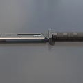 Dagger Tool Knife Field Dagger Military Dagger Knife Low Face Number Low Model Simple Model Game Sub-era Movie and TV Level Super Realism 3d model