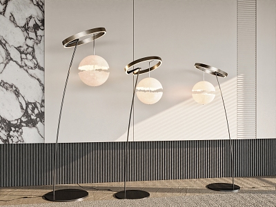 Modern floor lamp model